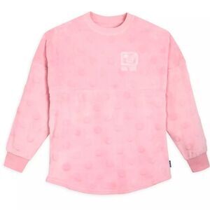 NEW Disney World KIDS 4 / XS Fleece Spirit Jersey Piglet Pink Polka Dots WDW Top